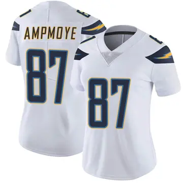 Nike Hunter Kampmoyer Women's Limited Los Angeles Chargers White Vapor Untouchable Jersey