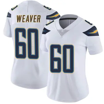 Nike Isaac Weaver Women's Limited Los Angeles Chargers White Vapor Untouchable Jersey