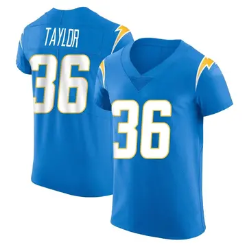 Nike Ja'Sir Taylor Men's Elite Los Angeles Chargers Blue Alternate Vapor Untouchable Jersey