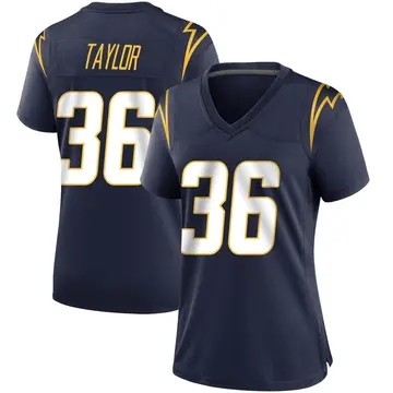 Nike Ja'Sir Taylor Women's Game Los Angeles Chargers Navy Team Color Jersey