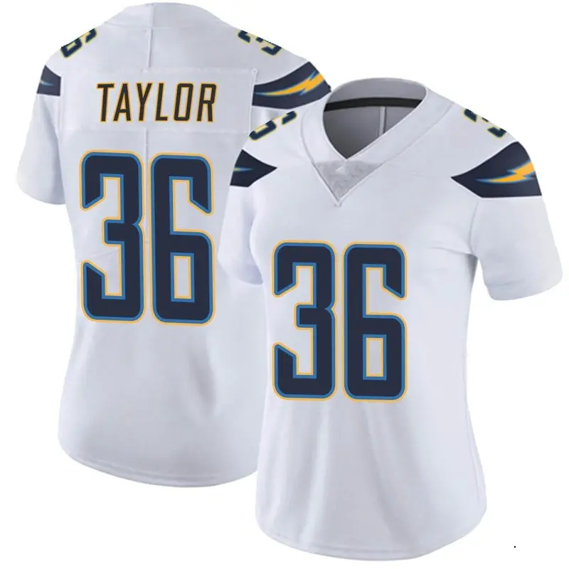 Nike Ja'Sir Taylor Women's Limited Los Angeles Chargers White Vapor Untouchable Jersey