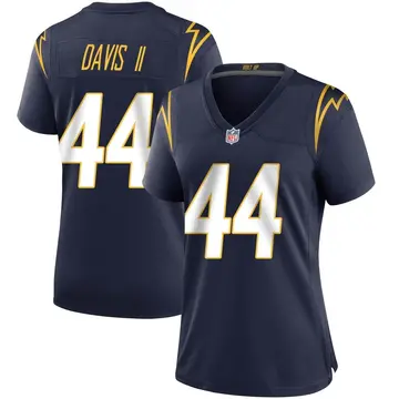 Nike Jamal Davis II Women's Game Los Angeles Chargers Navy Team Color Jersey