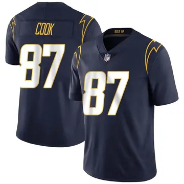 Nike Jared Cook Men's Limited Los Angeles Chargers Navy Team Color Vapor Untouchable Jersey
