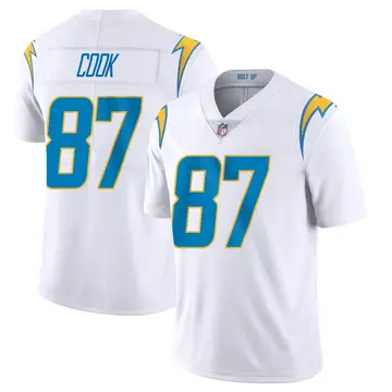 Nike Jared Cook Youth Limited Los Angeles Chargers White Vapor Untouchable Jersey