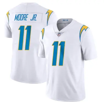 Nike Jason Moore Jr. Youth Limited Los Angeles Chargers White Vapor Untouchable Jersey