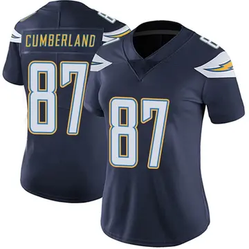 Nike Jeff Cumberland Women's Limited Los Angeles Chargers Navy Team Color Vapor Untouchable Jersey