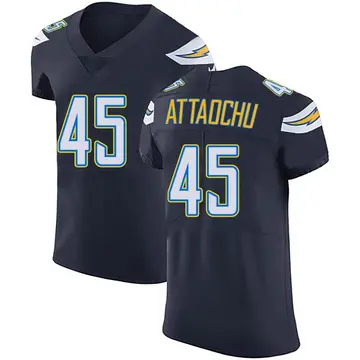 Nike Jeremiah Attaochu Men's Elite Los Angeles Chargers Navy Blue Team Color Vapor Untouchable Jersey