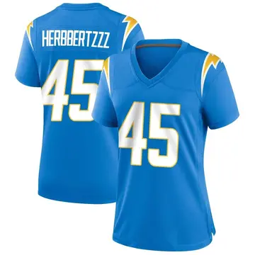 Nike Jeremiah Attaochu Women's Game Los Angeles Chargers Blue Powder Alternate Jersey