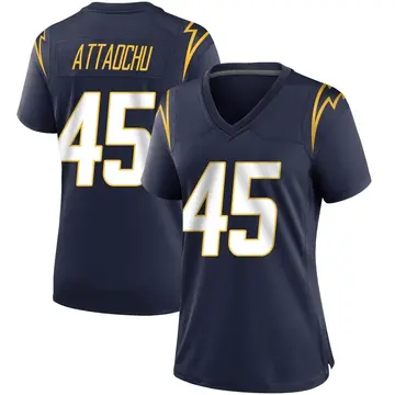 Nike Jeremiah Attaochu Women's Game Los Angeles Chargers Navy Team Color Jersey