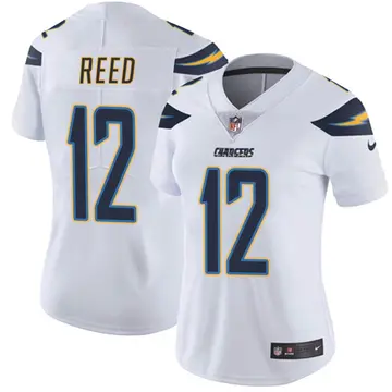 Nike Joe Reed Women's Limited Los Angeles Chargers White Vapor Untouchable Jersey