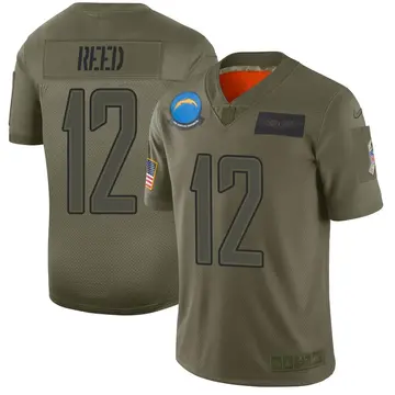 Nike Joe Reed Youth Limited Los Angeles Chargers Camo 2019 Salute to Service Jersey