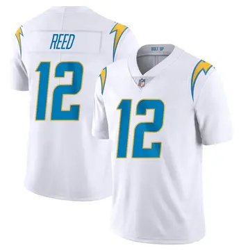 Nike Joe Reed Youth Limited Los Angeles Chargers White Vapor Untouchable Jersey