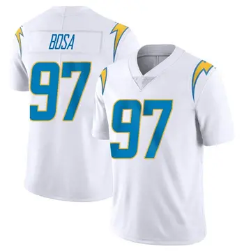 Nike Joey Bosa Men's Limited Los Angeles Chargers White Vapor Untouchable Jersey