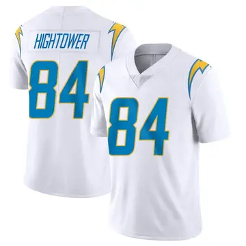 Nike John Hightower Men's Limited Los Angeles Chargers White Vapor Untouchable Jersey