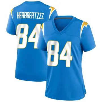 Nike John Hightower Women's Game Los Angeles Chargers Blue Powder Alternate Jersey