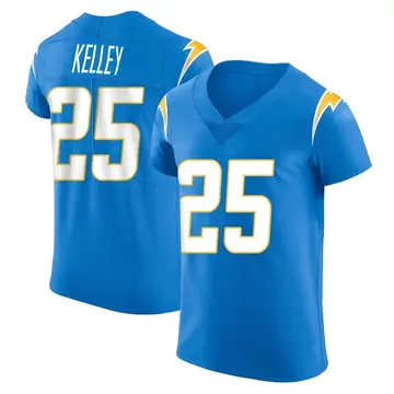 Nike Joshua Kelley Men's Elite Los Angeles Chargers Blue Alternate Vapor Untouchable Jersey
