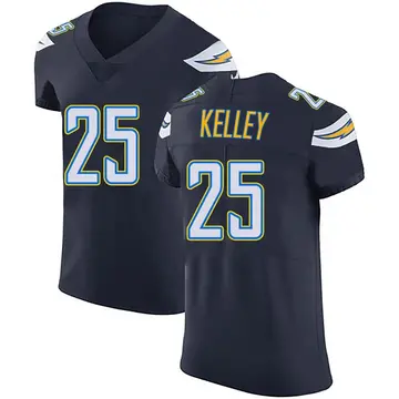 Nike Joshua Kelley Men's Elite Los Angeles Chargers Navy Blue Team Color Vapor Untouchable Jersey