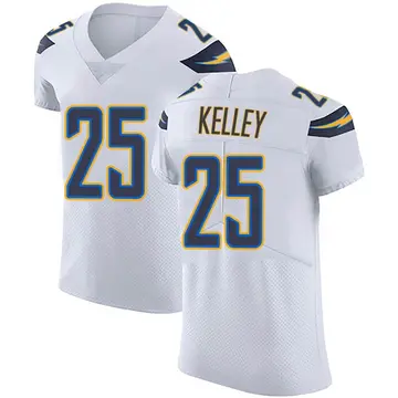 Nike Joshua Kelley Men's Elite Los Angeles Chargers White Vapor Untouchable Jersey