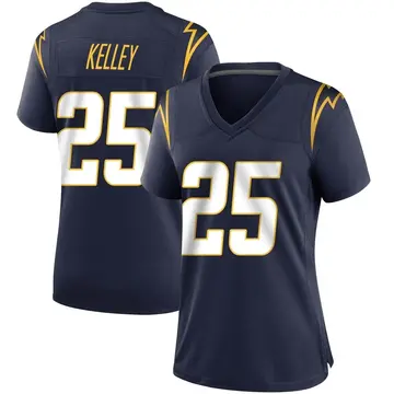 Nike Joshua Kelley Women's Game Los Angeles Chargers Navy Team Color Jersey