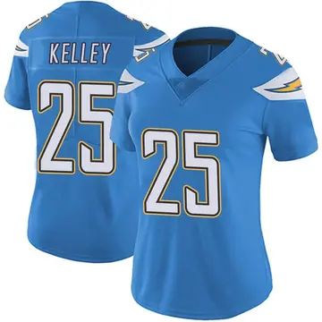 Nike Joshua Kelley Women's Limited Los Angeles Chargers Blue Powder Vapor Untouchable Alternate Jersey