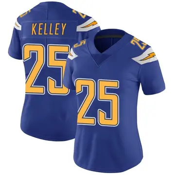 Nike Joshua Kelley Women's Limited Los Angeles Chargers Royal Color Rush Vapor Untouchable Jersey