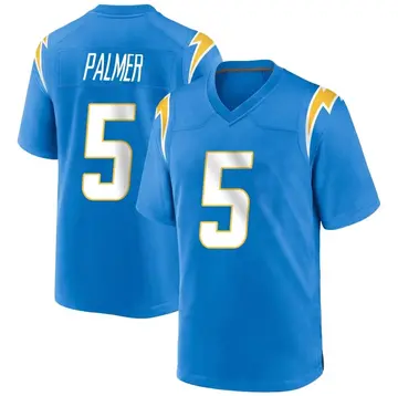 Nike Joshua Palmer Youth Game Los Angeles Chargers Blue Powder Alternate Jersey