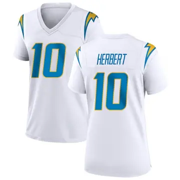 Nike Justin Herbert Women's Game Los Angeles Chargers White Jersey