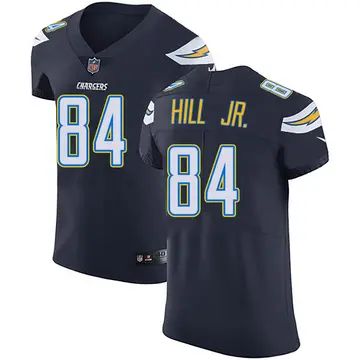 Nike KJ Hill Jr. Men's Elite Los Angeles Chargers Navy Blue Team Color Vapor Untouchable Jersey