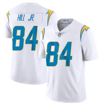 Nike KJ Hill Jr. Youth Limited Los Angeles Chargers White Vapor Untouchable Jersey