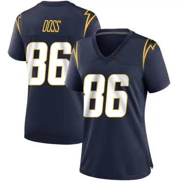 Nike Keelan Doss Women's Game Los Angeles Chargers Navy Team Color Jersey