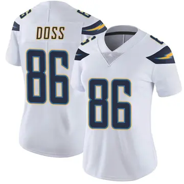 Nike Keelan Doss Women's Limited Los Angeles Chargers White Vapor Untouchable Jersey