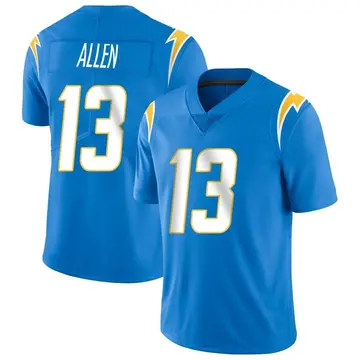 Nike Keenan Allen Men's Limited Los Angeles Chargers Blue Powder Vapor Untouchable Alternate Jersey