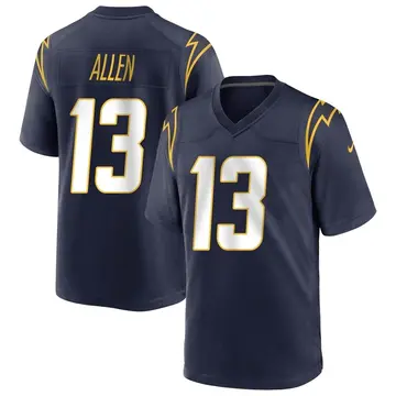 Nike Keenan Allen Youth Game Los Angeles Chargers Navy Team Color Jersey