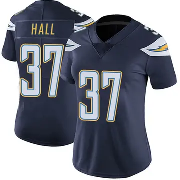 Nike Kemon Hall Women's Limited Los Angeles Chargers Navy Team Color Vapor Untouchable Jersey