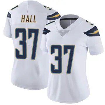 Nike Kemon Hall Women's Limited Los Angeles Chargers White Vapor Untouchable Jersey