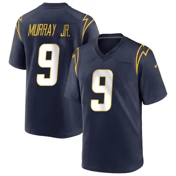 Nike Kenneth Murray Jr. Men's Game Los Angeles Chargers Navy Team Color Jersey