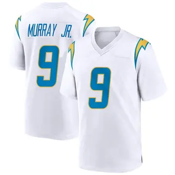 Nike Kenneth Murray Jr. Men's Game Los Angeles Chargers White Jersey