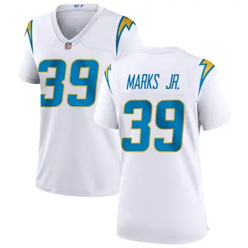 Nike Kevin Marks Jr. Women's Game Los Angeles Chargers White Jersey