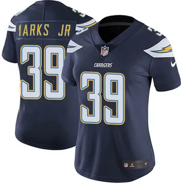 Nike Kevin Marks Jr. Women's Limited Los Angeles Chargers Navy Team Color Vapor Untouchable Jersey