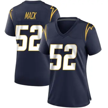 Nike Khalil Mack Women's Game Los Angeles Chargers Navy Team Color Jersey