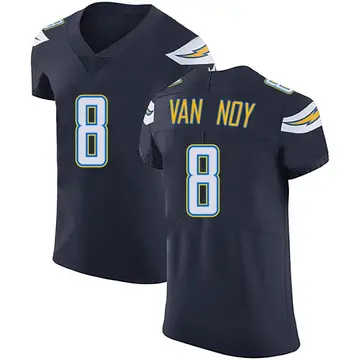 Nike Kyle Van Noy Men's Elite Los Angeles Chargers Navy Blue Team Color Vapor Untouchable Jersey