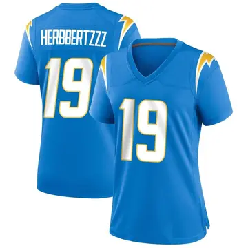 Nike Lance Alworth Women's Game Los Angeles Chargers Blue Powder Alternate Jersey