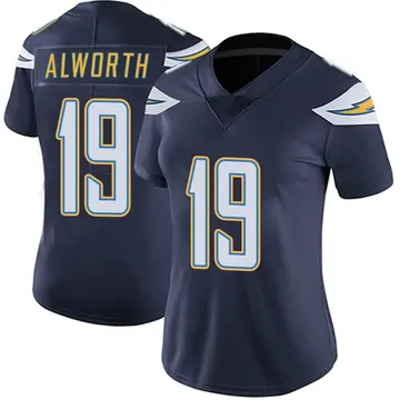 Nike Lance Alworth Women's Limited Los Angeles Chargers Navy Team Color Vapor Untouchable Jersey