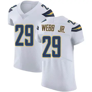 Nike Mark Webb Jr. Men's Elite Los Angeles Chargers White Vapor Untouchable Jersey