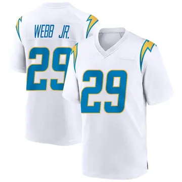 Nike Mark Webb Jr. Men's Game Los Angeles Chargers White Jersey