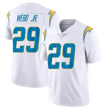 Nike Mark Webb Jr. Men's Limited Los Angeles Chargers White Vapor Untouchable Jersey