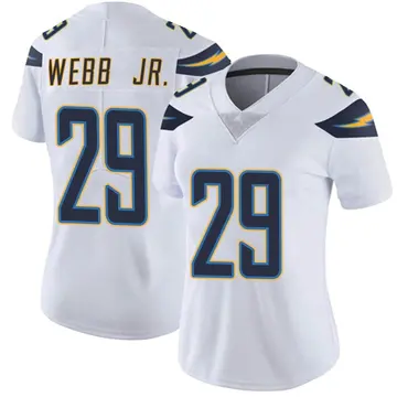 Nike Mark Webb Jr. Women's Limited Los Angeles Chargers White Vapor Untouchable Jersey
