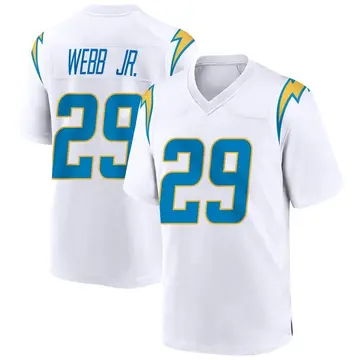 Nike Mark Webb Jr. Youth Game Los Angeles Chargers White Jersey