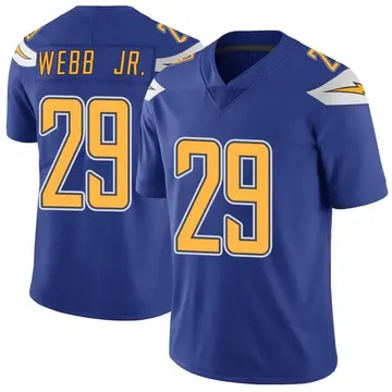 Nike Mark Webb Jr. Youth Limited Los Angeles Chargers Royal Color Rush Vapor Untouchable Jersey
