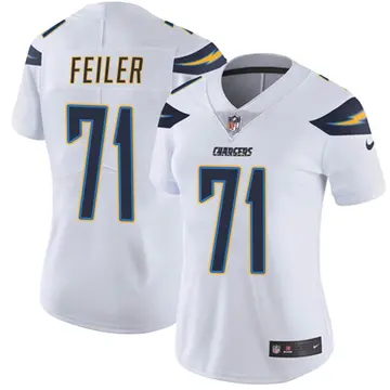Nike Matt Feiler Women's Limited Los Angeles Chargers White Vapor Untouchable Jersey